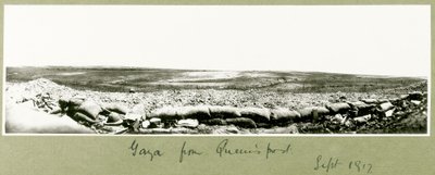 Gaza desde el puesto de la Reina de Capt. Arthur Rhodes